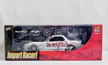 ミニカー jada toys Import Racer APEX i Mazda RX-7 Amazon | Jada Toys 1/18 APEX MAZDA RX-7 FD3S インポート